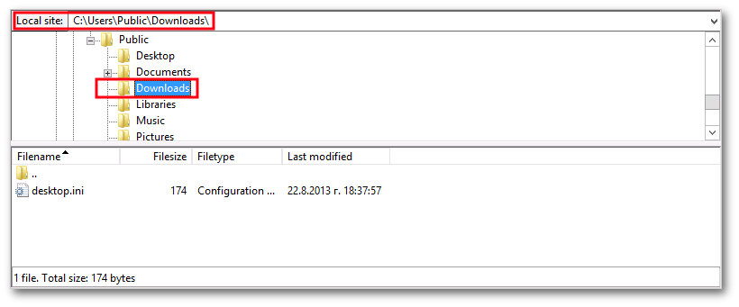  left side panel navigate to the location on your computer