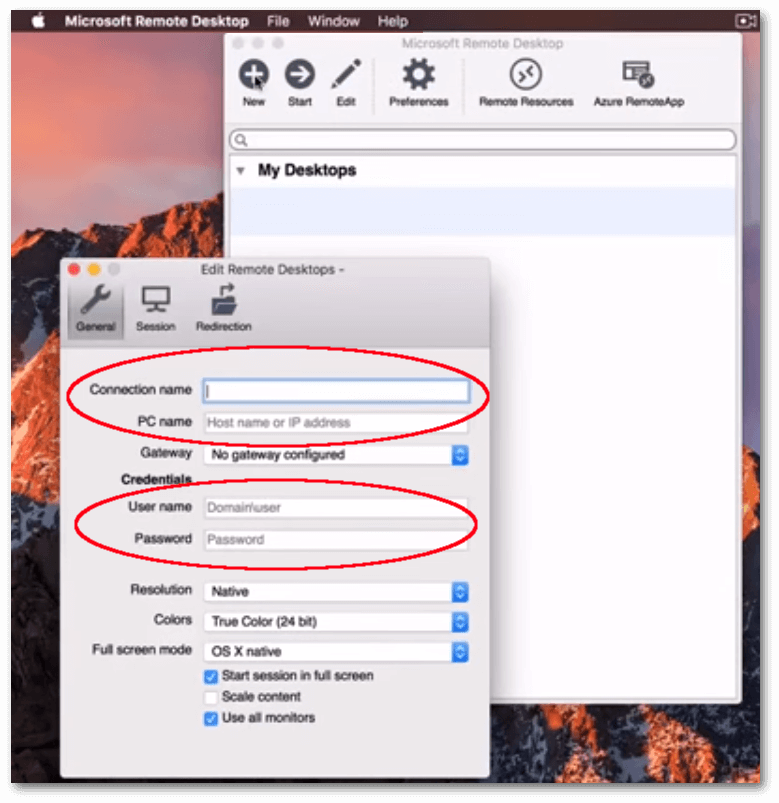 microsoft remote desktop connection client for mac mavericks