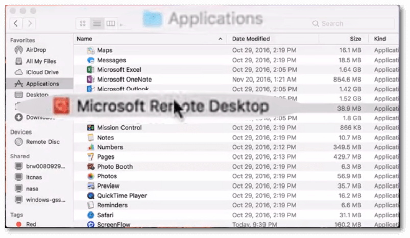 mac restart remote desktop command line